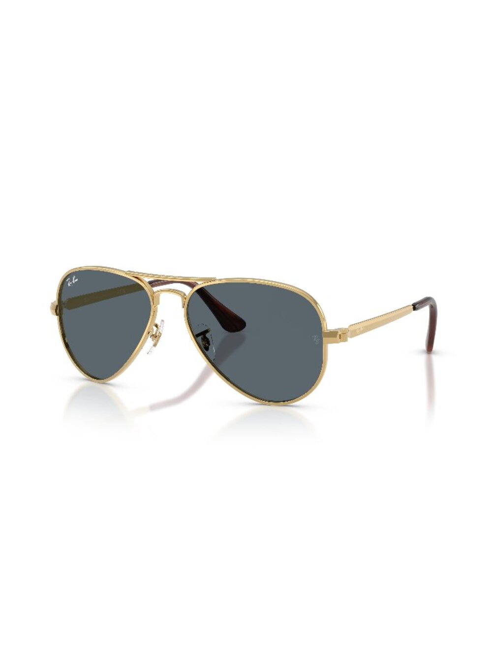 New Ray-Ban Unisex Sunglasses Gold Blue Lens Metal Frame Ray Ban RB3925 AVIATOR